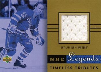 2001-02 Upper Deck Legends - Timeless Tributes #TT-LF Guy Lafleur Front