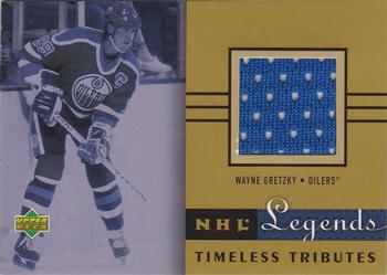 2001-02 Upper Deck Legends - Timeless Tributes #TT-WG Wayne Gretzky Front