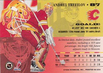 1994-95 Leaf #87 Andrei Trefilov Back