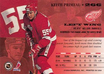 1994-95 Leaf #266 Keith Primeau Back