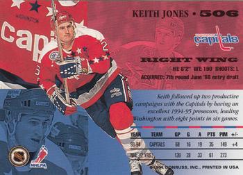 1994-95 Leaf #506 Keith Jones Back