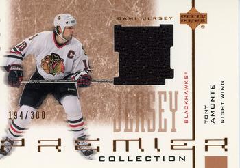 2001-02 Upper Deck Premier Collection - Jerseys #B-TA Tony Amonte Front