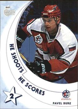 2002-03 Be a Player All-Star Edition - He Shoots-He Scores Points #NNO Pavel Bure Front