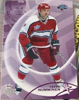 2002-03 Be a Player All-Star Edition - Jerseys #AS-67 Teppo Numminen Front