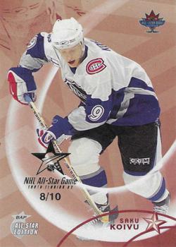 2002-03 Be a Player All-Star Edition - NHL All-Star Game #45 Saku Koivu Front