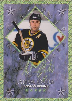 1994-95 Leaf - Gold Leaf Stars #14 Adam Oates / Pat Lafontaine Front