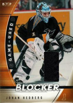 2002-03 Be a Player Between the Pipes - Blockers #GB-9 Johan Hedberg Front