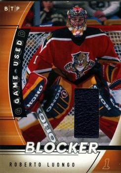 2002-03 Be a Player Between the Pipes - Blockers #13 Roberto Luongo Front