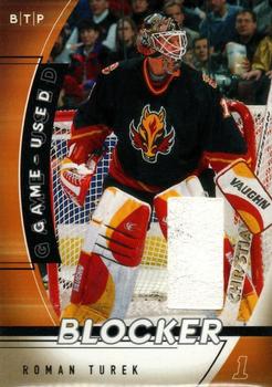 2002-03 Be a Player Between the Pipes - Blockers #14 Roman Turek Front