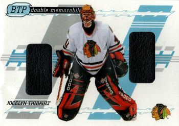 2002-03 Be a Player Between the Pipes - Double Memorabilia #DM-13 Jocelyn Thibault Front