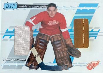 2002-03 Be a Player Between the Pipes - Double Memorabilia #DM-19 Terry Sawchuk Front