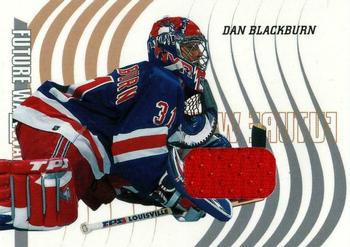 2002-03 Be a Player Between the Pipes - Future Wave #5 Dan Blackburn Front