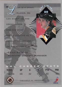 1994-95 Leaf Limited #88 Luc Robitaille Back