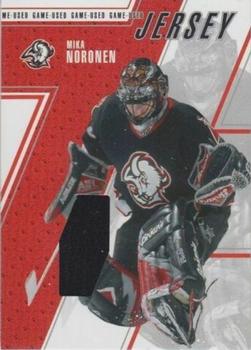 2002-03 Be a Player Between the Pipes - Game-Used Jerseys #GUJ-20 Mika Noronen Front