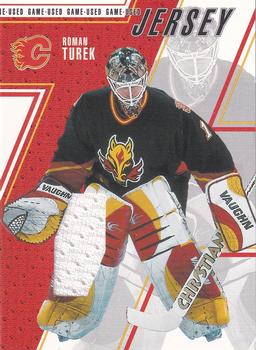 2002-03 Be a Player Between the Pipes - Game-Used Jerseys #GUJ-28 Roman Turek Front