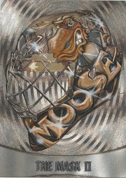 2002-03 Be a Player Between the Pipes - Masks II Silver #M-23 Johan Hedberg Front