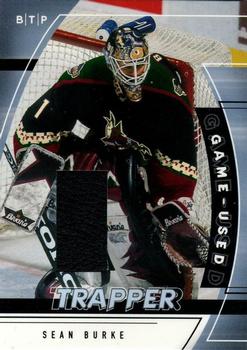 2002-03 Be a Player Between the Pipes - Trappers #GT-17 Sean Burke Front
