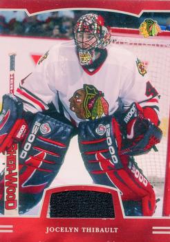 2002-03 Be a Player First Edition - Game-Used Jerseys #FE-014 Jocelyn Thibault Front