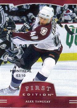 2002-03 Be a Player First Edition - Montreal Collectors International #087 Alex Tanguay Front