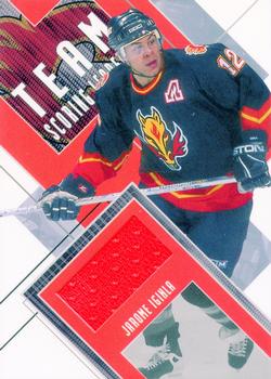 2002-03 Be a Player First Edition - Team Scoring Leaders #TSL-04 Jarome Iginla Front