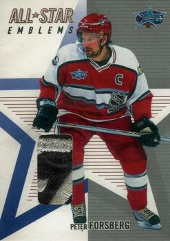 2002-03 Be a Player Memorabilia - All-Star Emblems #ASE-04 Peter Forsberg Front