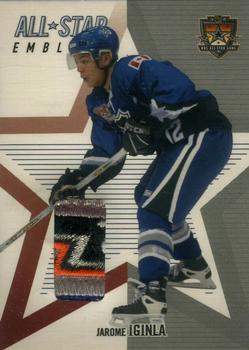 2002-03 Be a Player Memorabilia - All-Star Emblems #ASE-07 Jarome Iginla Front