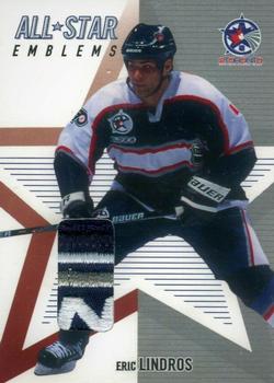 2002-03 Be a Player Memorabilia - All-Star Emblems #ASE-14 Eric Lindros Front