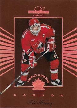 1994-95 Leaf Limited - World Juniors Canada #4 Todd Harvey Front