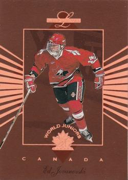 1994-95 Leaf Limited - World Juniors Canada #5 Ed Jovanovski Front