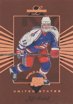 1994-95 Leaf Limited - World Juniors USA #8 Jeff Mitchell Front