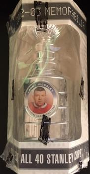 2002-03 Be a Player Memorabilia - Mini Stanley Cups #4 Lorne Worsley Front