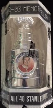 2002-03 Be a Player Memorabilia - Mini Stanley Cups #9 Frank Mahovlich Front