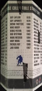 2002-03 Be a Player Memorabilia - Mini Stanley Cups #13 Bernie Parent Back
