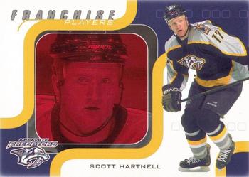 2002-03 Be a Player Memorabilia - Ruby #217 Scott Hartnell Front