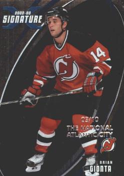 2002-03 Be a Player Signature Series - Atlantic City National #086 Brian Gionta Front