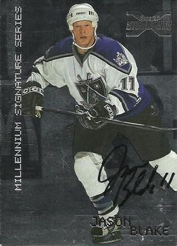 2002-03 Be a Player Signature Series - Autograph Buybacks 1999-00 #126 Jason Blake Front
