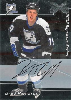 2002-03 Be a Player Signature Series - Autograph Buybacks 2001-02 #026 Brad Richards Front