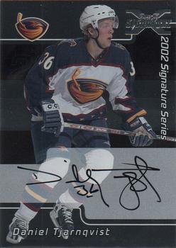 2002-03 Be a Player Signature Series - Autograph Buybacks 2001-02 #202 Daniel Tjarnqvist Front