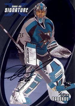 2002-03 Be a Player Signature Series - Autographs #007 Evgeni Nabokov Front