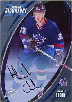 2002-03 Be a Player Signature Series - Autographs #017 Henrik Sedin Front