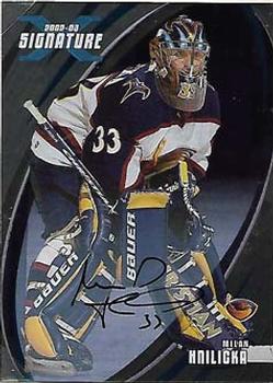 2002-03 Be a Player Signature Series - Autographs #049 Milan Hnilicka Front