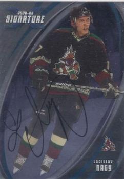 2002-03 Be a Player Signature Series - Autographs #092 Ladislav Nagy Front