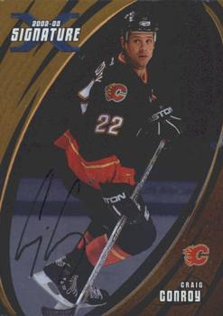 2002-03 Be a Player Signature Series - Autographs Gold #081 Craig Conroy Front