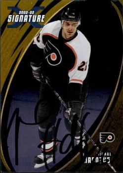 2002-03 Be a Player Signature Series - Autographs Gold #088 Michal Handzus Front