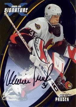 2002-03 Be a Player Signature Series - Autographs Gold #111 Martin Prusek Front