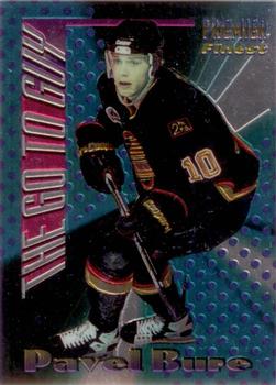 1994-95 Topps Premier - Finest The Go To Guy #5 Pavel Bure Front