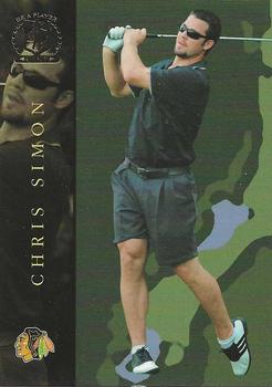 2002-03 Be a Player Signature Series - Golf #GS-23 Chris Simon Front