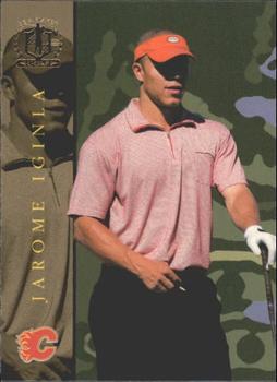 2002-03 Be a Player Signature Series - Golf #GS-42 Jarome Iginla Front