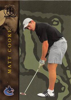 2002-03 Be a Player Signature Series - Golf #GS-55 Matt Cooke Front