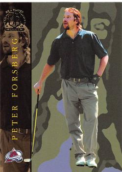 2002-03 Be a Player Signature Series - Golf #GS-72 Peter Forsberg Front